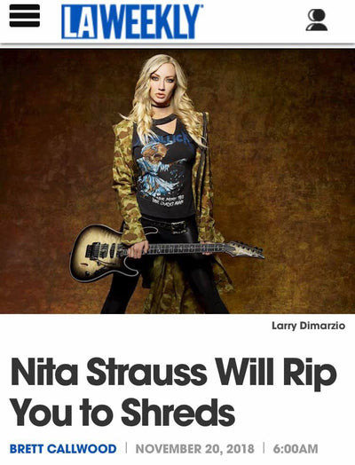 LA WEEKLY SAYS: NITA WILL RIP YOU TO SHREDS