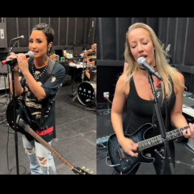 Watch Demi Lovato Rip Through ‘Substance’ Rehearsal With New Guitarist Nita Strauss