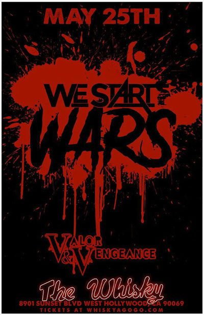 WE START WARS PREMIERES DEBUT SINGLE, ANNOUNCES FIRST SHOW