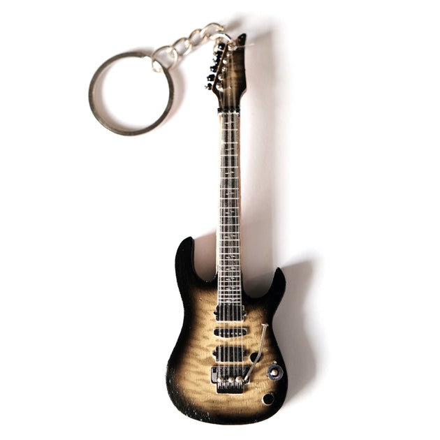 High Strung Studios Classic Guitar String Keychain Silver/Brass