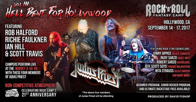ROCK & ROLL FANTASY CAMP ANNOUNCES NITA AS A COUNSELOR FOR JUDAS PRIEST CAMP