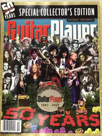 NITA JOINS GUITAR LUMINARIES ON GUITAR PLAYER 50TH ANNIVERSARY COVER