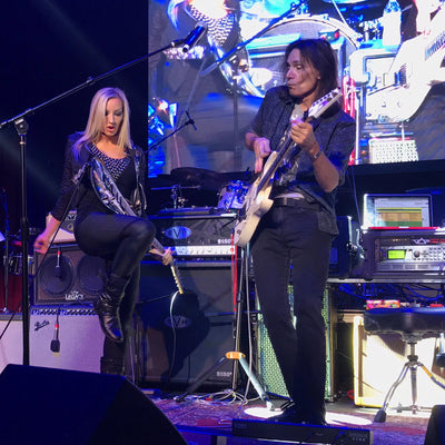 NITA JOINS STEVE VAI AND OTHER GUITAR LEGENDS FOR BENEFIT JAM