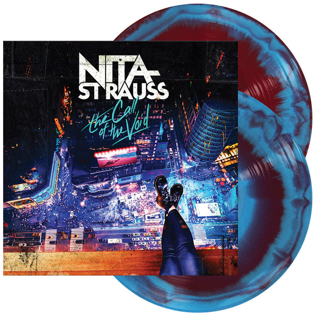 Nita Strauss  Cyan + Oxblood Side vinyl variant limited edition