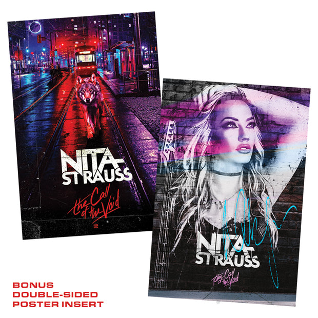 nita strauss call of the void signed poster cd insert