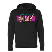 Nita strauss black neon wolf call of the void hoodie