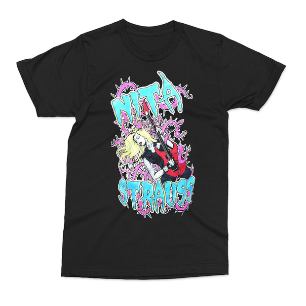 Nita Strauss original black t-shirt
